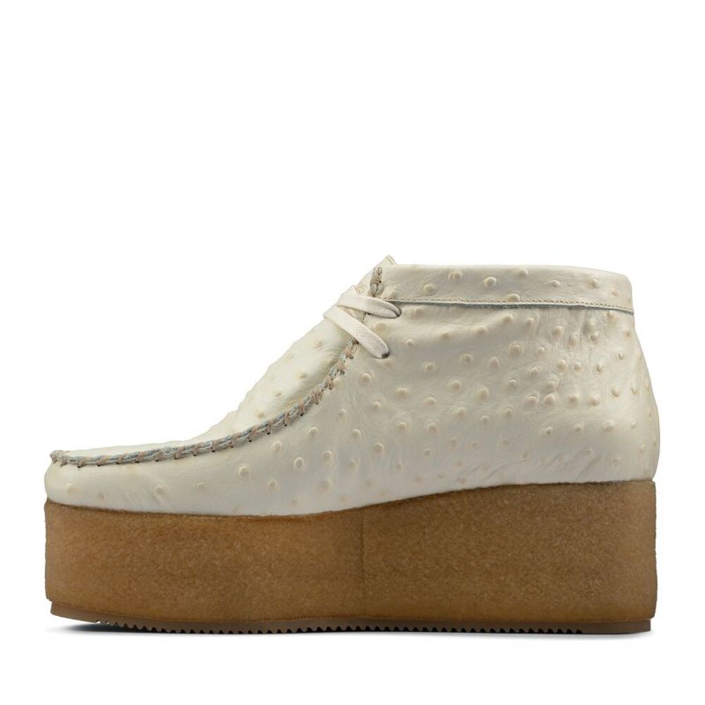 Clarks Womens Wallabee ELVTD Beige Shoes (NWT) - Picture 5 of 6